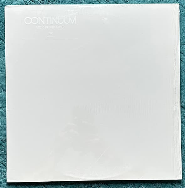John Mayer — Continuum cover