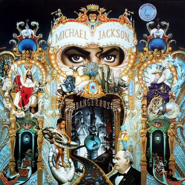Michael Jackson — Dangerous cover