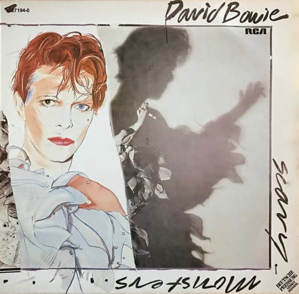 David Bowie — Scary Monsters cover